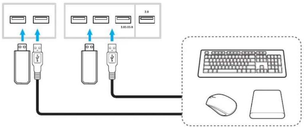 OPTOMA 5651RK - Raccordement USB - 1