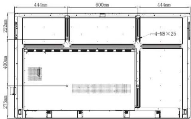 OPTOMA 5651RK - Installation par montage mural - 3