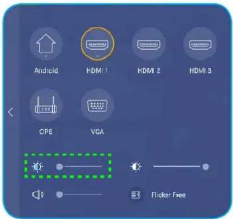 OPTOMA 5651RK - Activation de la fonction Faible lumière bleue - 1