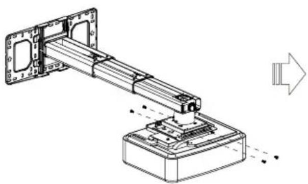 OPTOMA OWM3000ST - Universal Slots zur Verbindung des Projektors - 5