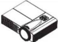 OPTOMA OWM3000ST - Usar los orificios de montaje para conectar el proyector - 4