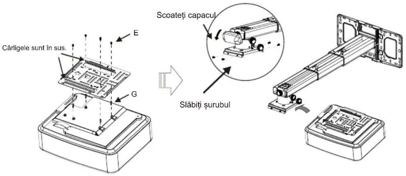 OPTOMA OWM3000ST - Ataşati placa de montare la projector - 1