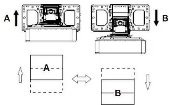 OPTOMA OWM3000ST - Paso 6: Ajustando la altura de la imagen - 2