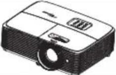 OPTOMA OWM3000ST - Usar los orificios de montaje para conectar el proyector - 6