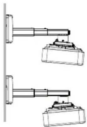 OPTOMA OWM3000ST - Paso 7: Ajustando la inclinación vertical - 2