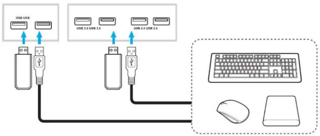 OPTOMA OP651RKe - Raccordement USB - 1