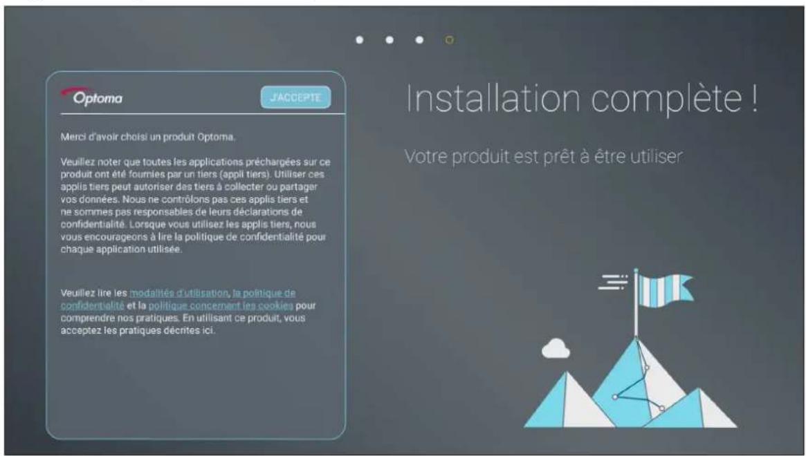 OPTOMA OP651RKe - UTILISATION DE L'APPAREIL - 2