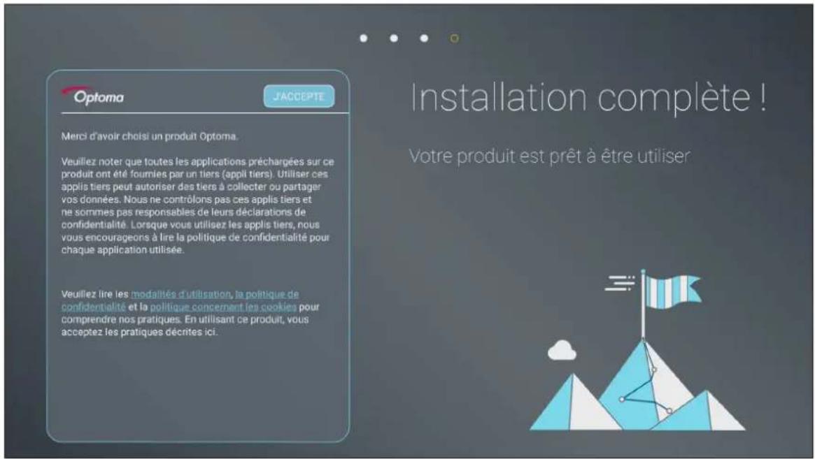 OPTOMA OP651RKe - UTILISATION DE L'APPAREIL - 2