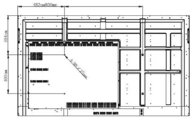 OPTOMA OP651RKe - Installation par montage mural - 4