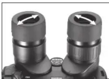 NIKON StabilEyes 16x32 - Adjusting the interpupillary distance - 1