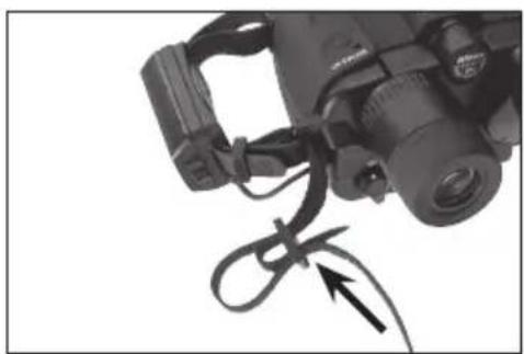 NIKON StabilEyes 16x32 - Fixation de la bandoulière - 2