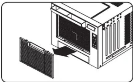 Tripp Lite SRCOOL7KRM - Avant de nettoyer le filtre, mettre l'appareil hors tension et le débrancher! Il existe un risque potentiel de choc électrique lorsque l'appareil est branché. - 1
