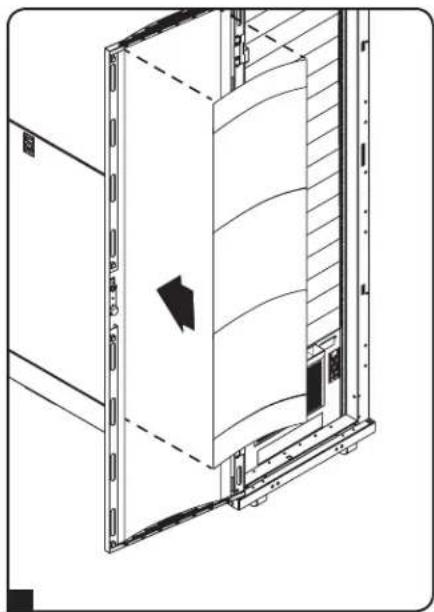 Tripp Lite SRCOOL7KRM - Magnetic Door Panel Installation - 4