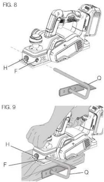 DEWALT DCP580 - TO MAKE A RABBET CUT - 1