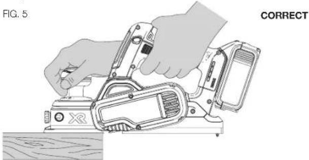 DEWALT DCP580 - Planing (Fig. 2, 5-7) - 1