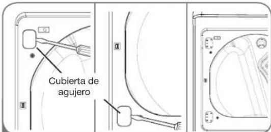 LG DLEX5101V - INVERSION DE LA PUERTA - 1