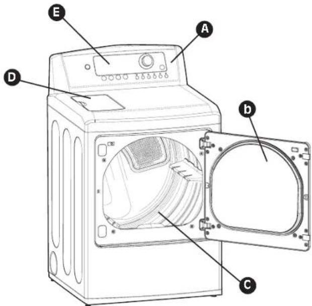 LG DLEX5101V - SYSTÉME DE DETECTION DES BLOCAGES DANS LE CONDUIT D'ÉVACUATION FLOW SENSEMIC - 1