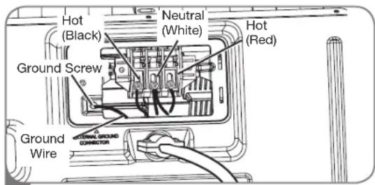 LG DLEX5101V - Four-Wire Connection for Electric Dryers: Direct Wire - 3