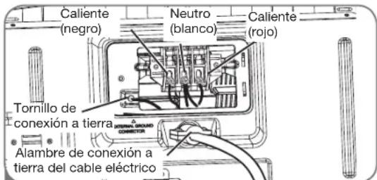 LG DLEX5101V - Conexión de quatre hilos para secadoras electricas: Cable electrico con enchufe - 2