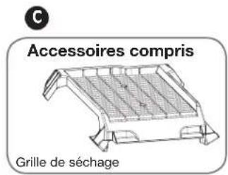 LG DLEX5101V - C GRILLE DE SÉCHAGE - 2