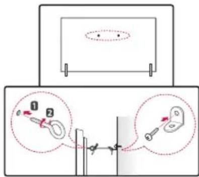 LG ANGXDV77 - Sicherung des TV-Gerätes an einer Wand - 1