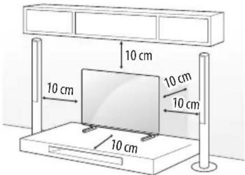 LG ANGXDV77 - Aufstellung auf einem TV-Tisch oder sonstigen Möbeln - 1