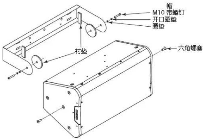 帽 M10 带螺钉 开口圈垫 圈垫 衬垫 六角螺塞