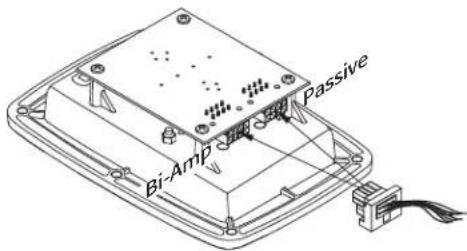 QSC AcousticPerformance AP5102 - Permutation du mode Passive à Bi-amp - 2