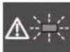 BOSCH AL 36V20 - Lampeggio indicator di carica della batteria rosso (3) - 1