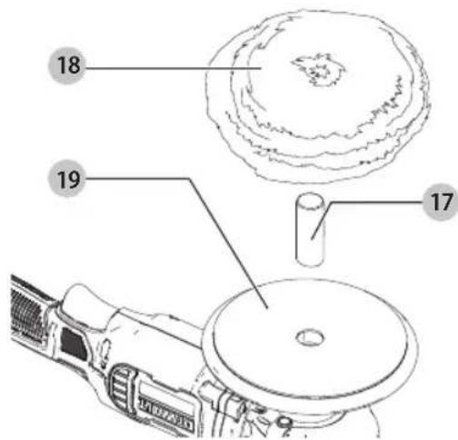 DEWALT DCM849 - To Remove Pads - 1