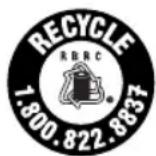 DEWALT DCM849 - The RBRC Seal - 1