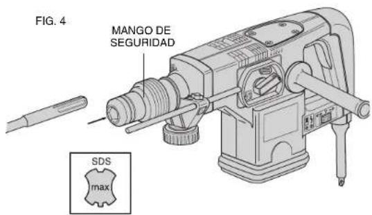 DEWALT DW540K - PARAMONTARLO EN LA POSICION TRASERA (FIGURA 2) - 4