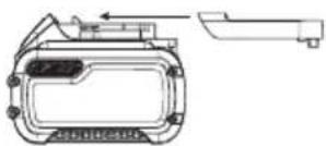 DEWALT DCH481 - De FLEXVOLT™-accu vervoeren - 1