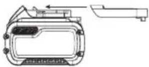 DEWALT DCH481 - FLEXVOLT™-akun kuljetus - 1