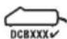 DEWALT DCH481 - Labels op de oplader en accu - 11