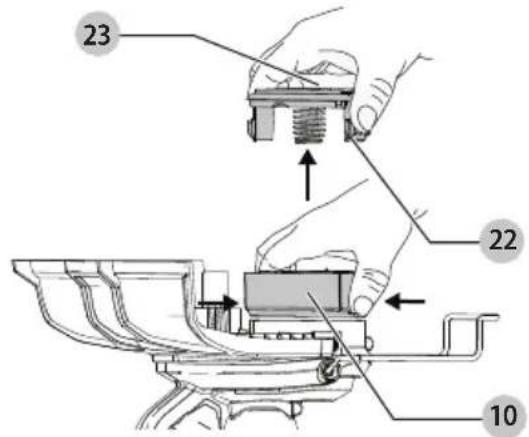 DEWALT DW610 - Eliminación de Atascos y Cuerdas Enredadas (Fig. 1) - 1