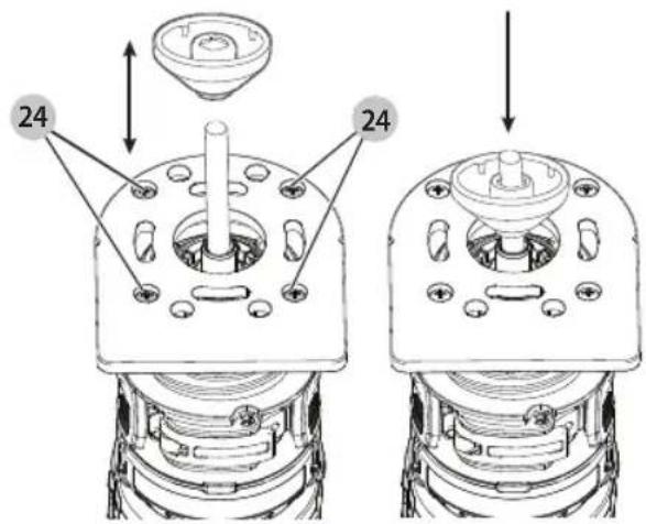 DEWALT DCW600 - To adjust the subbase, follow the steps below. - 1