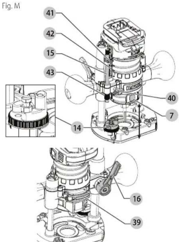 DEWALT DCW600 - Inserting the Motor into the Plunge Base - 1