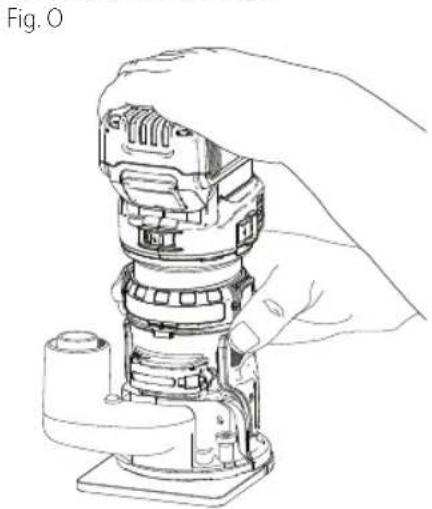DEWALT DCW600 - Posicion adecuada de las manos (Fig.A,O,P) - 1