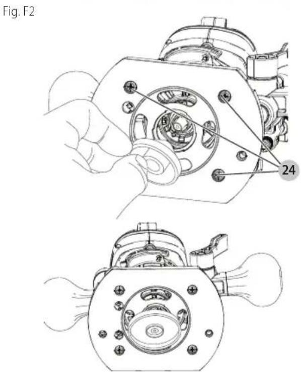 DEWALT DCW600 - Pour ajuster la semelle, suivez la procEDURE ci-après : - 2