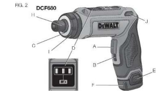 DEWALT DCF682 - FOR FUTURE USE - 1