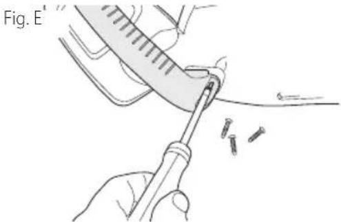 BLACK & DECKER BEHTS400 - Attaching the Bail Handle (FIG. D, E) - 2