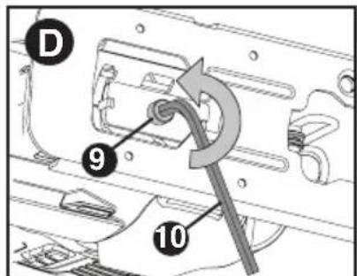 BLACK & DECKER BDCJS20B - Ajuste de la platina para cortes de biselado (fig. D - F) - 1