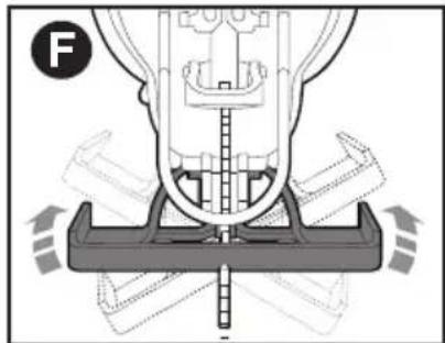 BLACK & DECKER BDCJS20B - Ajuste de la platina para cortes de biselado (fig. D - F) - 3