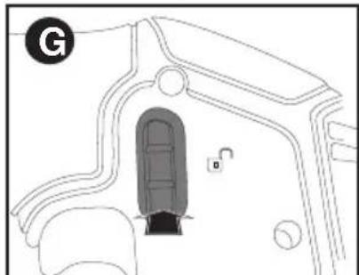 BLACK & DECKER BDCJS20B - Encendido y apagado (fig. G) - 1