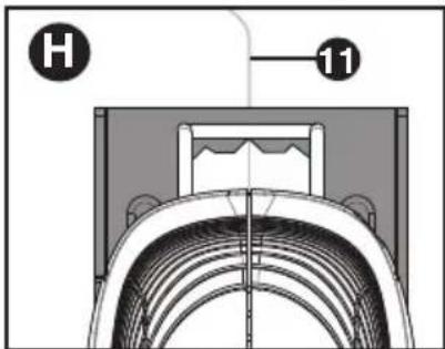 BLACK & DECKER BDCJS20B - How to Use the Sightline® Feature (figure H) - 1