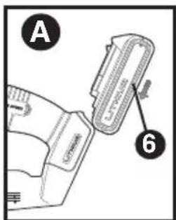 BLACK & DECKER BDCJS20B - INSTALLING AND REMOVING THE BATTERY PACK FROM THE TOOL - 1
