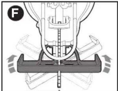 BLACK & DECKER BDCJS20B - ADJUSTING THE SHOE PLATE FOR BEVEL CUTS (FIGURE D-F) - 3