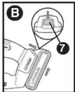 BLACK & DECKER BDCJS20B - DIRECTIVES D'UTILISATION INSERTION ET RETRAIT DU BLOCPILES DE L'OUTIL - 2