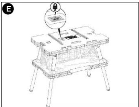 BLACK & DECKER FSWM1000 - OPENING THE WORKBENCH - 5